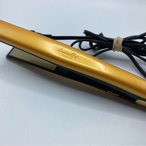Danielle Creations 1" Ceramic Tourmaline Hair Straightening Flat Iron